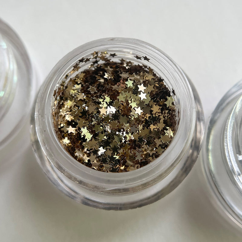 GOLD/SILVER/AB MINI STAR SEQUIN