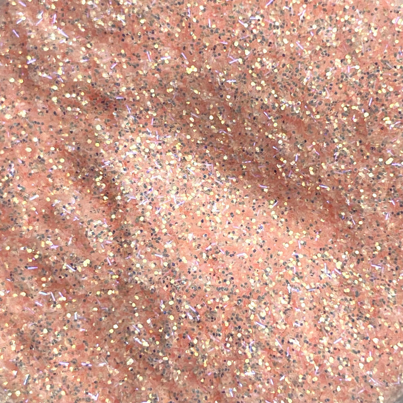 SHERBET MINT/CORAL GLITTER POWDER