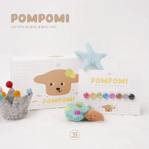 JELLYTO POMPOMI COLLECTION - VELVET 3D EMBO GEL