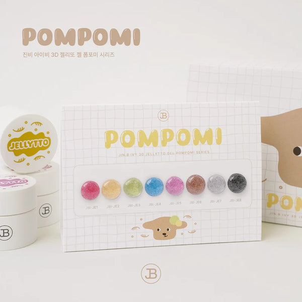 JELLYTO POMPOMI COLLECTION - VELVET 3D EMBO GEL