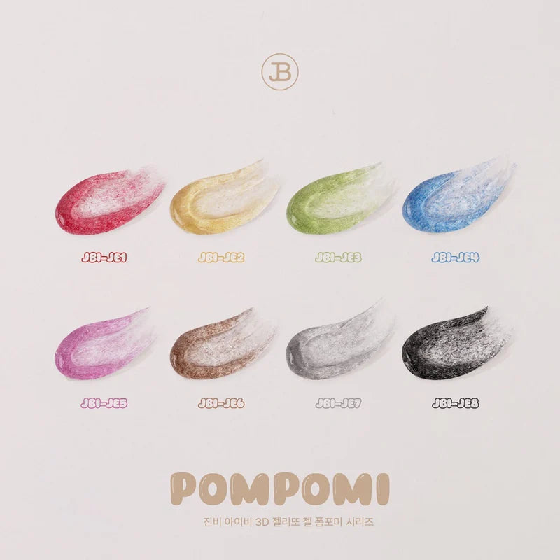 JELLYTO POMPOMI COLLECTION - VELVET 3D EMBO GEL