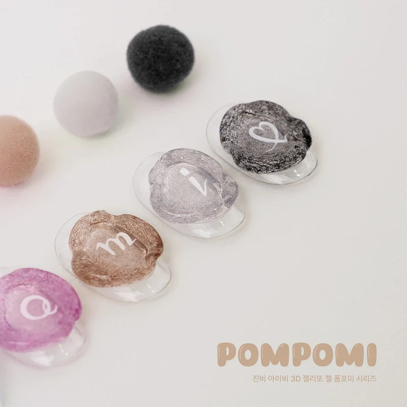 JELLYTO POMPOMI COLLECTION - VELVET 3D EMBO GEL