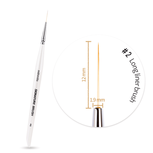 SIGNATURE BRUSH #2 LONG LINER