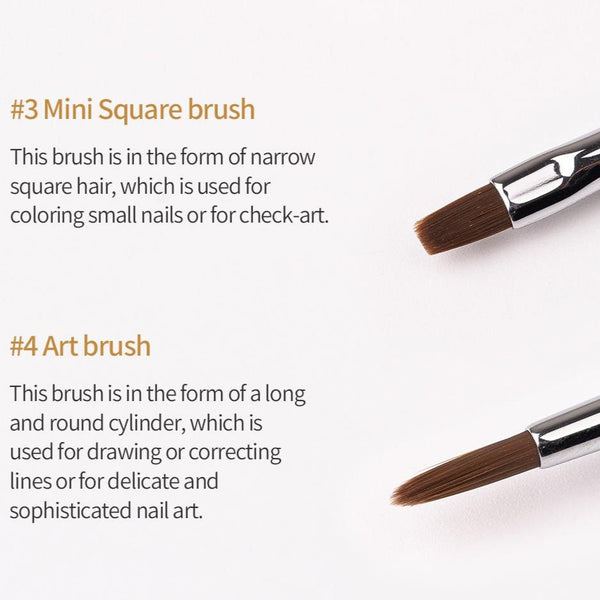 SIGNATURE BRUSH #3 MINI SQUARE