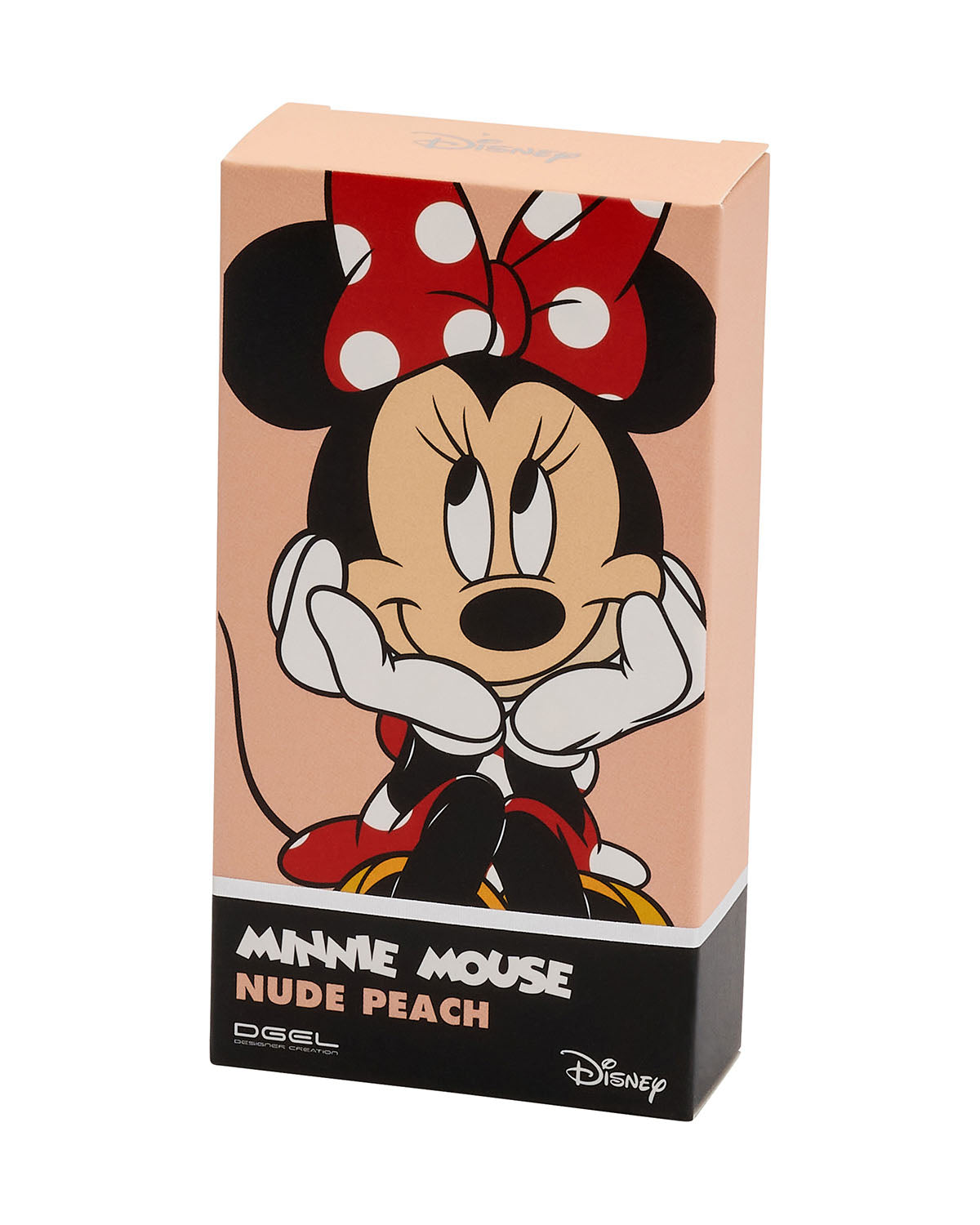 Dgel X Disney Minnie Mouse Nude Peach A Tips Nails